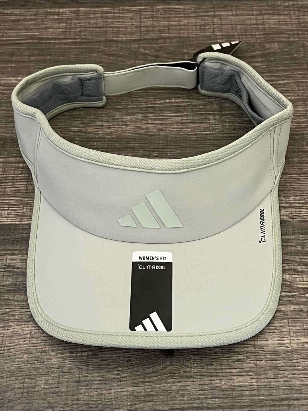 Adidas Women’s Superlite 3 Visor Halo Green Color One Size Hat